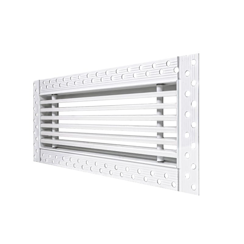 Дизайнерская съемная решетка для скрытого монтажа Brofer FUTURE-15 300x125 белая