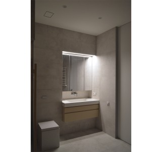 Диффузор под покраску скрытого монтажа SECRET SOFT FRAME D160мм